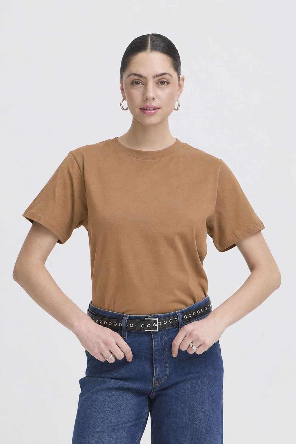 PALMER LOOSE TSHIRT (CAMEL)