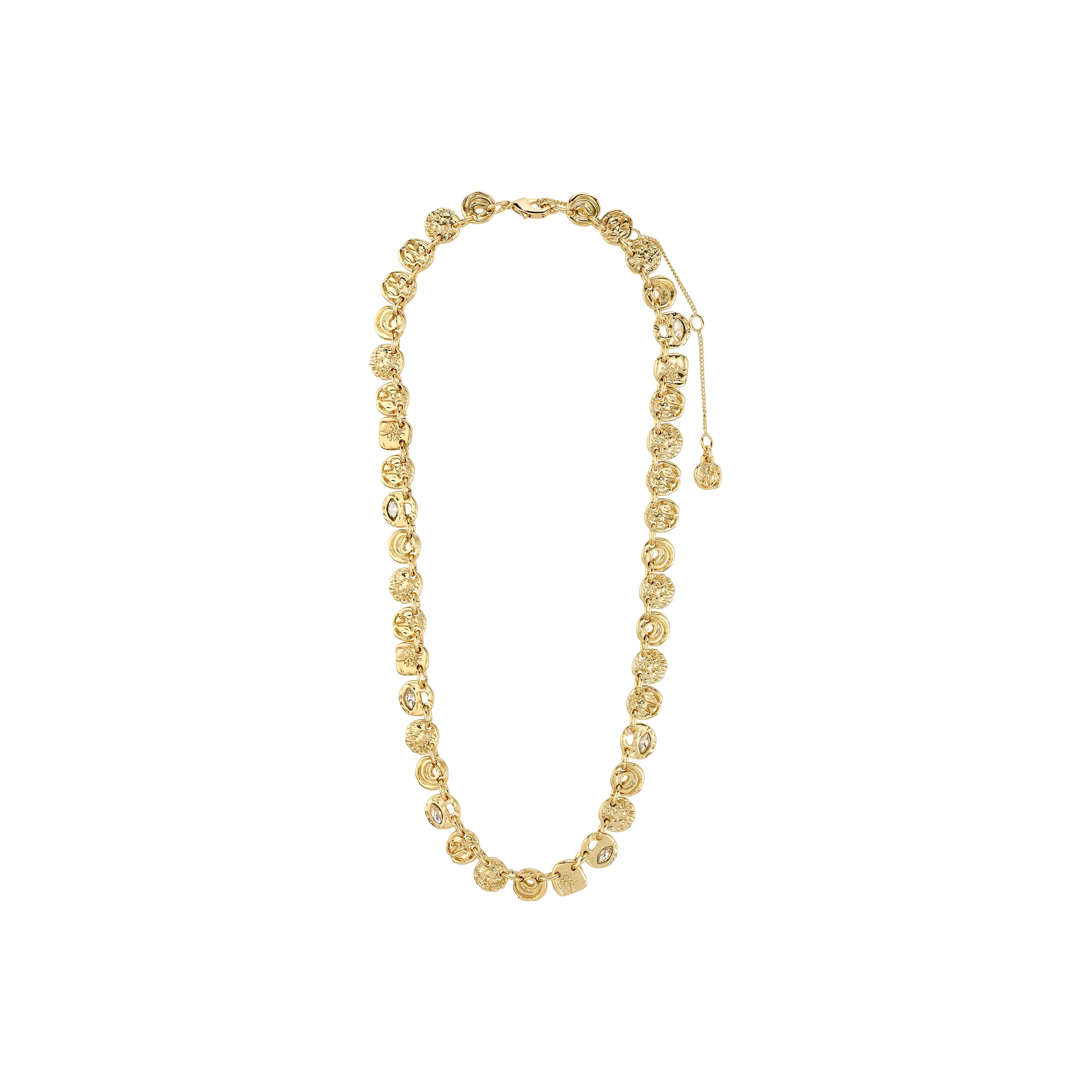 fashion necklace gold plated, necklace styling women