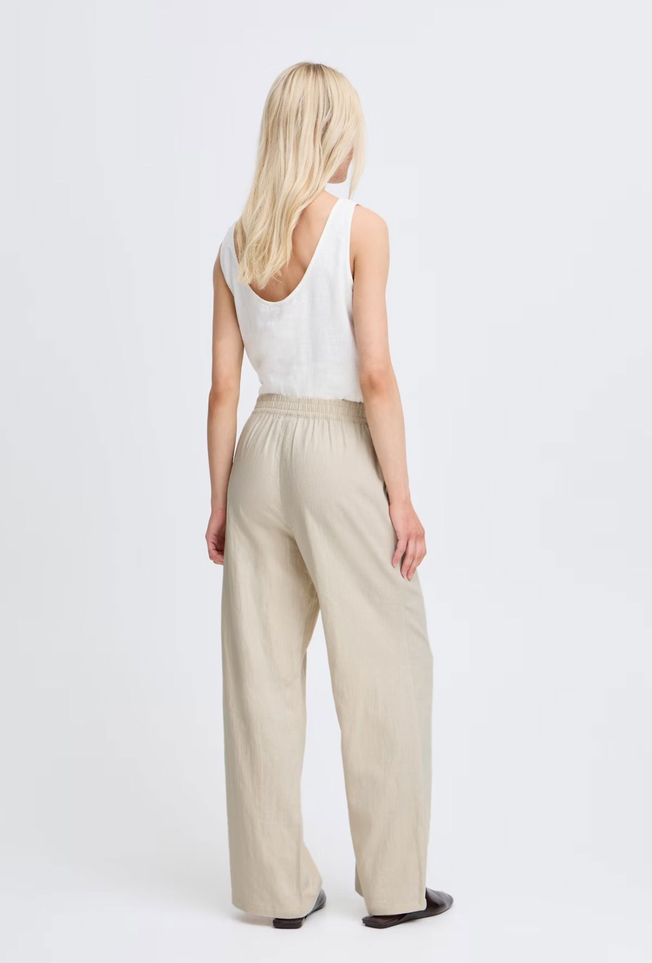 OAT LINEN BLEND PANT PANT B YOUNG