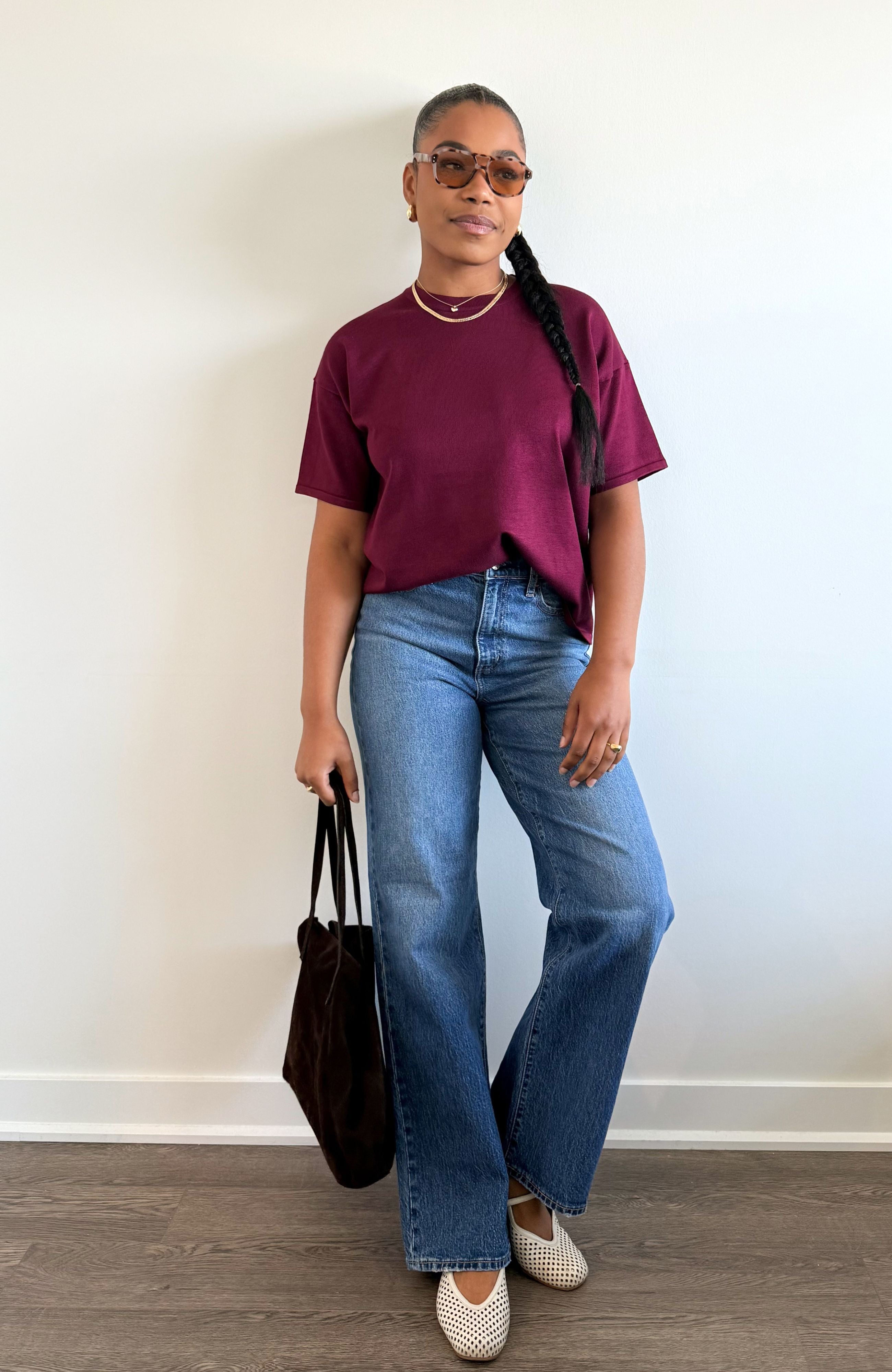 ETERNITY KNIT TOP (BURGUNDY)