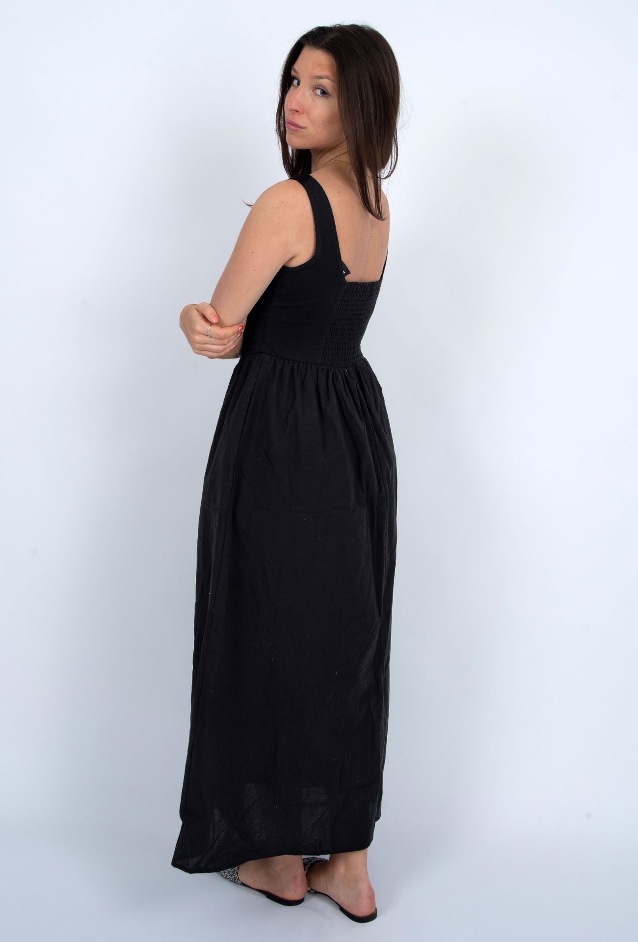 BLACK FARAH DRESS Dress RD STYLE