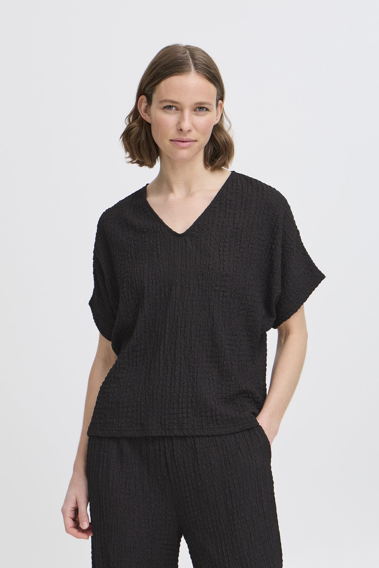 CANNES BLACK BLOUSE Top B YOUNG