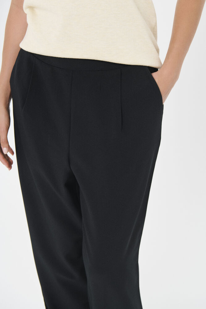 The Merritt Pleated Trouser- Black