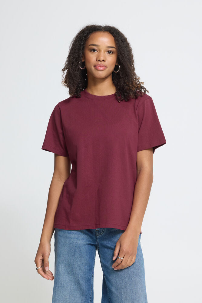 PALMER LOOSE TSHIRT (BURGUNDY)