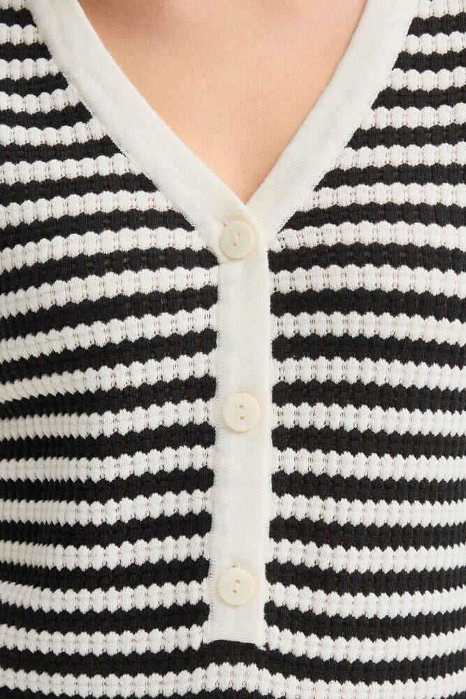 vacation stripe dress, soft knit mini dress, women striped outfit dress, comfortable knit dress, classic stripe dress women, coastal casual dress