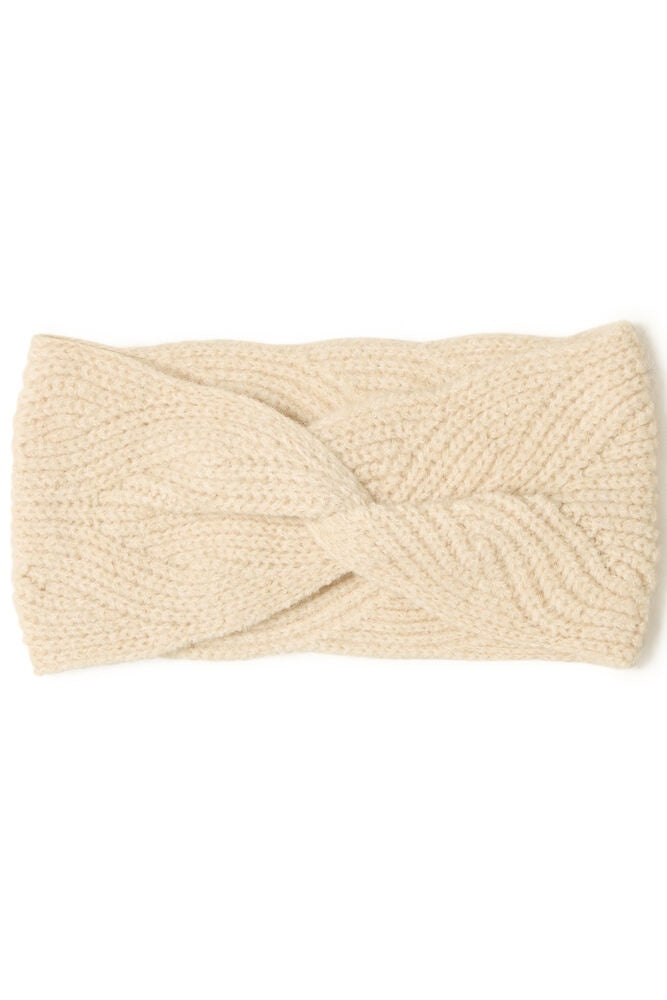 The Briar Cable Headband- Cream