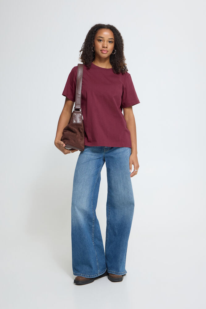 PALMER LOOSE TSHIRT (BURGUNDY)