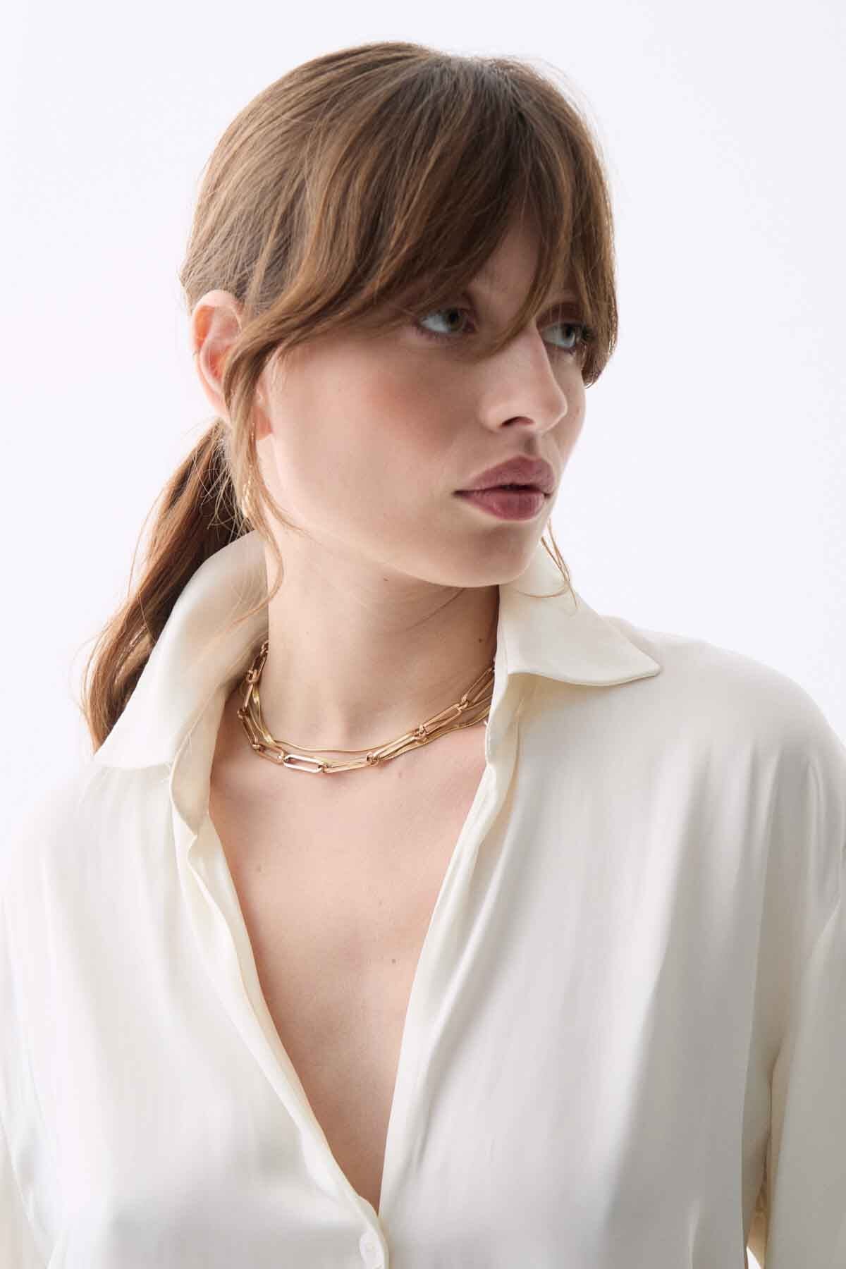 classic cream shirt