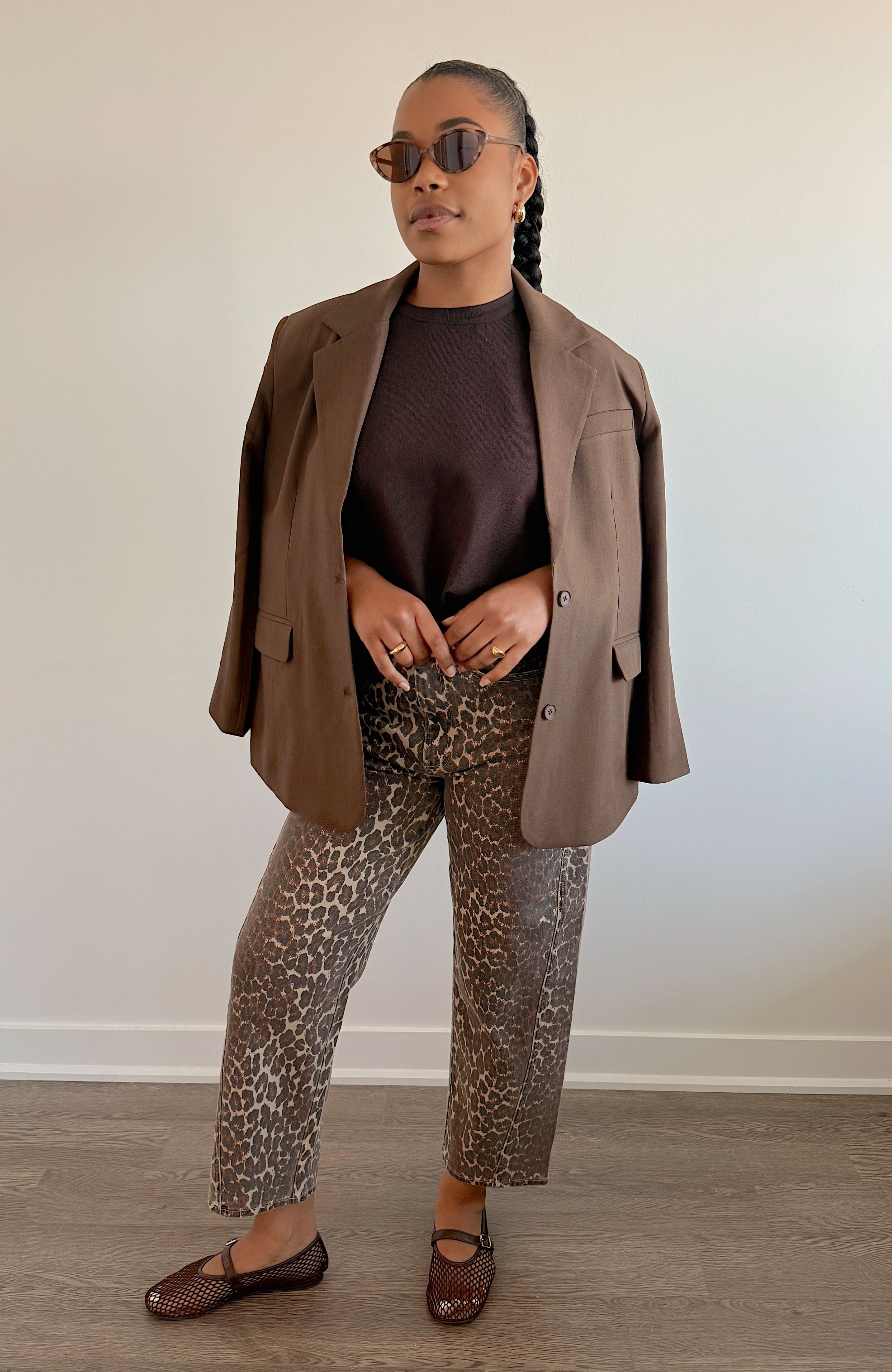 BROWN EVERYDAY SUITING BLAZER