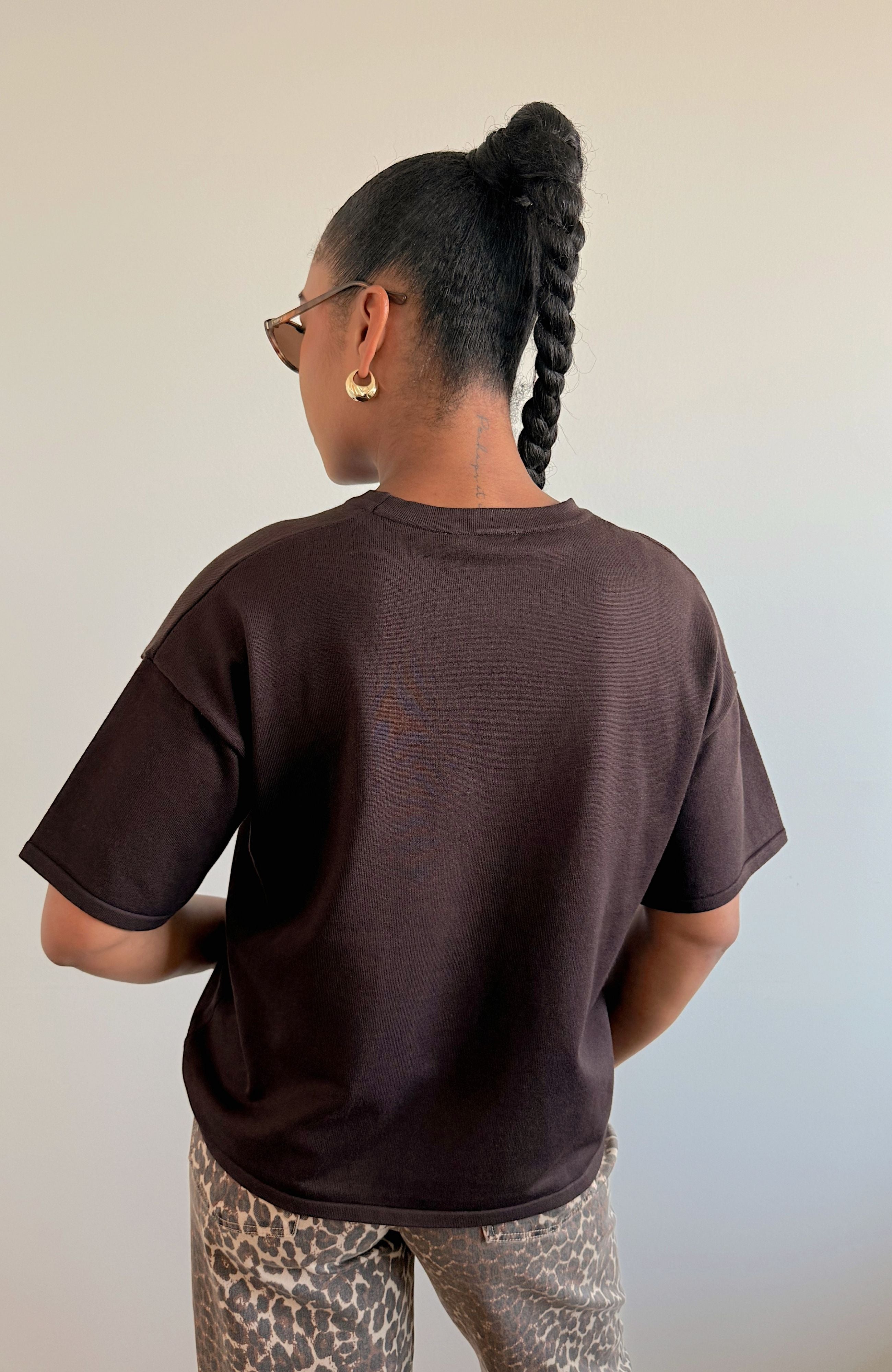 ETERNITY KNIT TOP (CHOCOLATE)