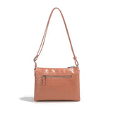 WOVEN CROSSBODY BAG (TOFFEE) Accessories COLAB 