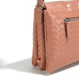 WOVEN CROSSBODY BAG (TOFFEE) Accessories COLAB 