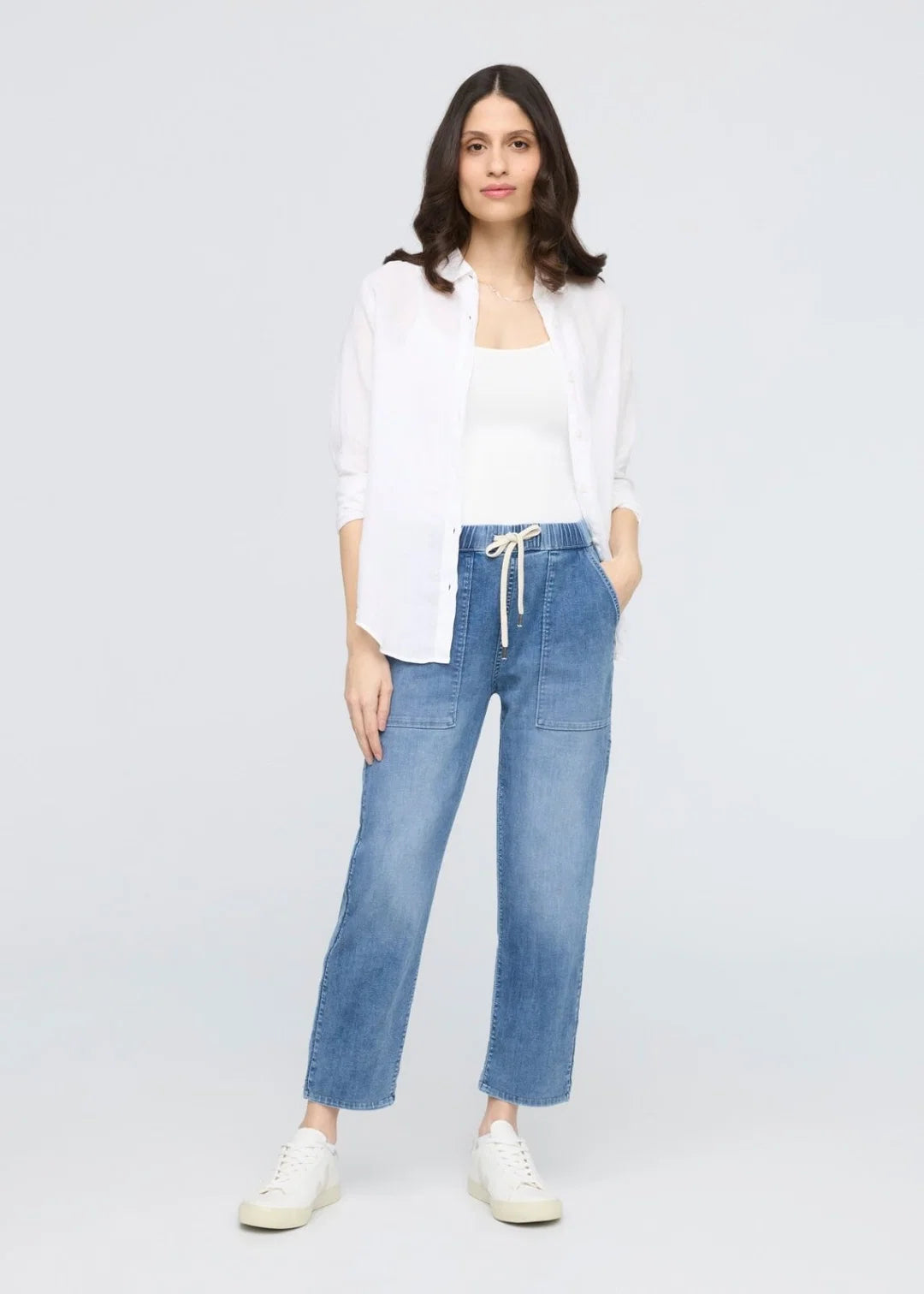 EASY PULL ON DENIM PANT