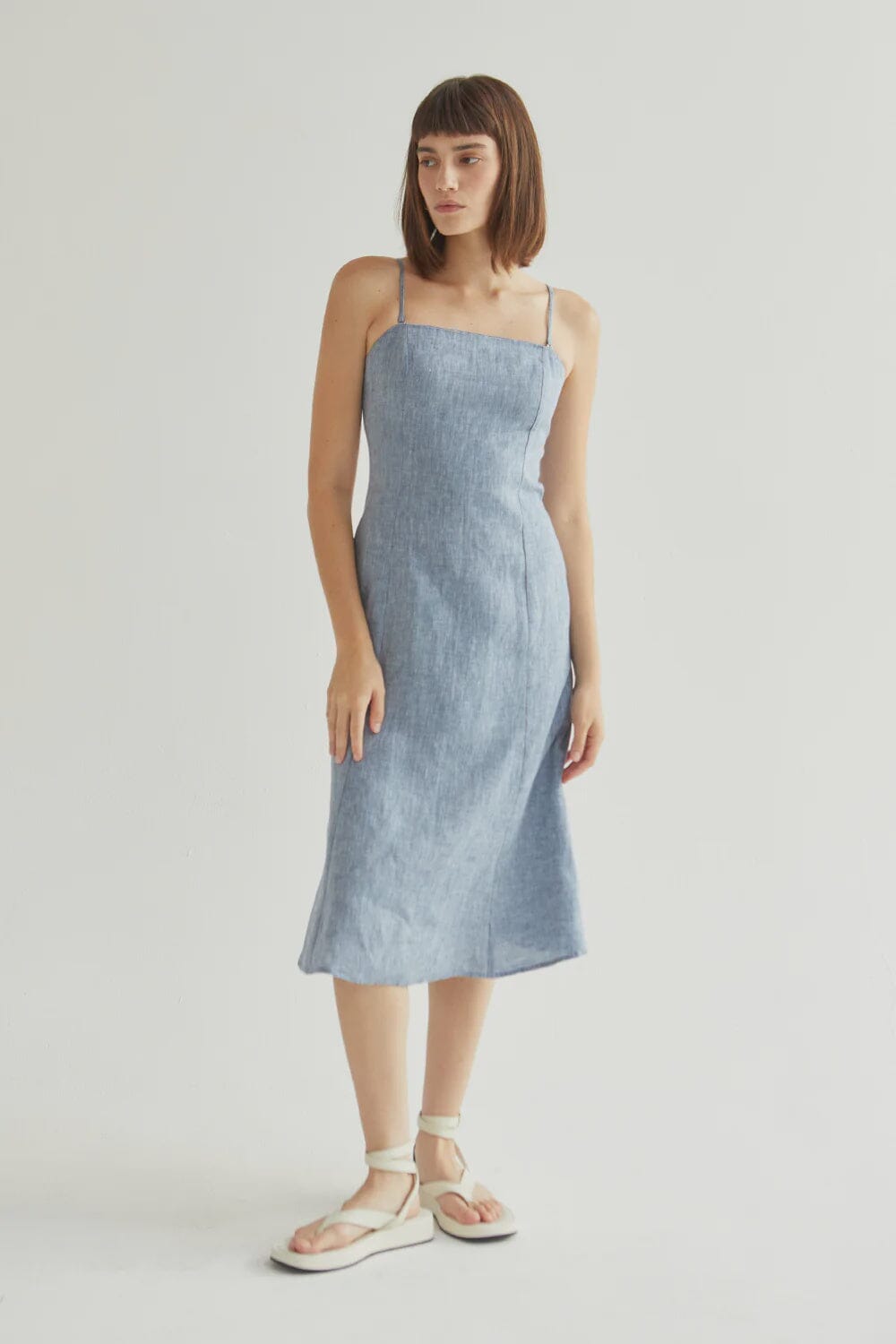 DENIM DRESS Dress CRESCENT