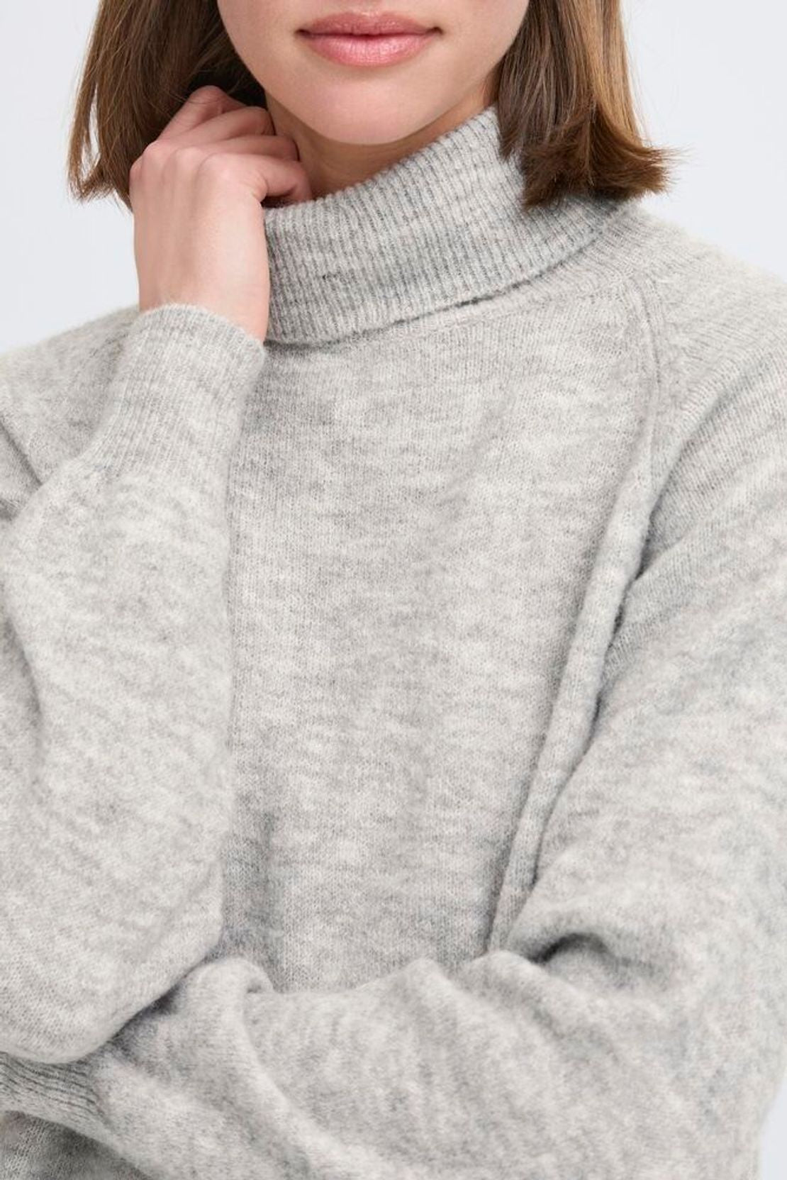 CLASSIC TURTLENECK (GREY)