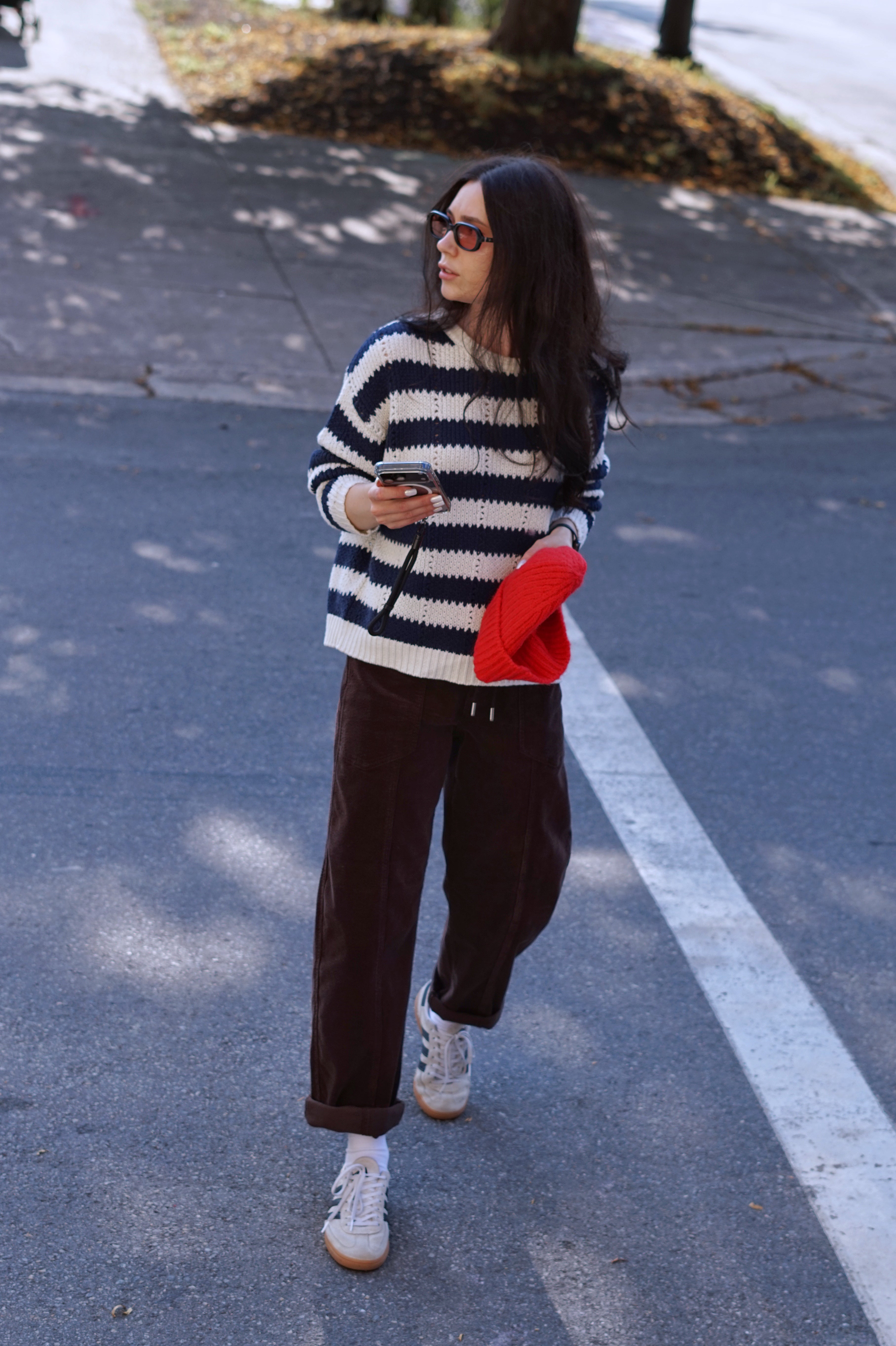 LENNOX NAVY STRIPE SWEATER