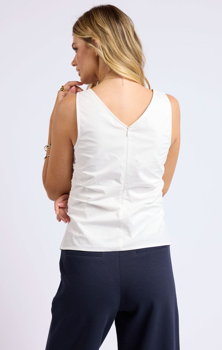 elegant tank blouse