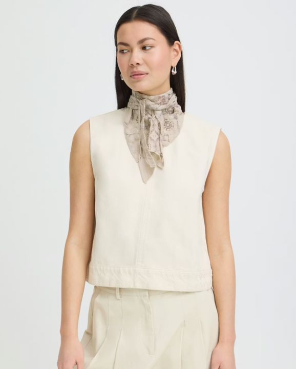 LACE BANDANA SCARF
