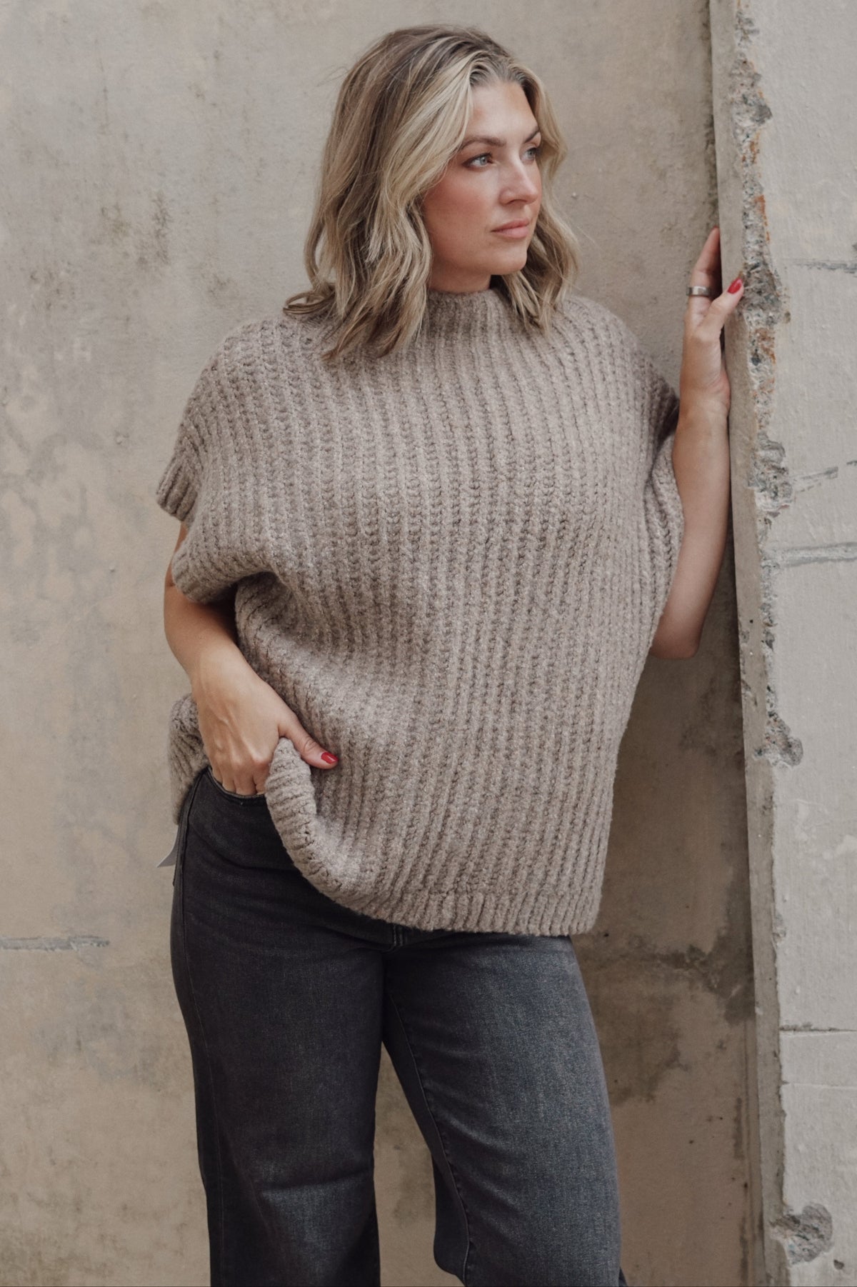 Anywhere Ribbed Sleeveless Knit