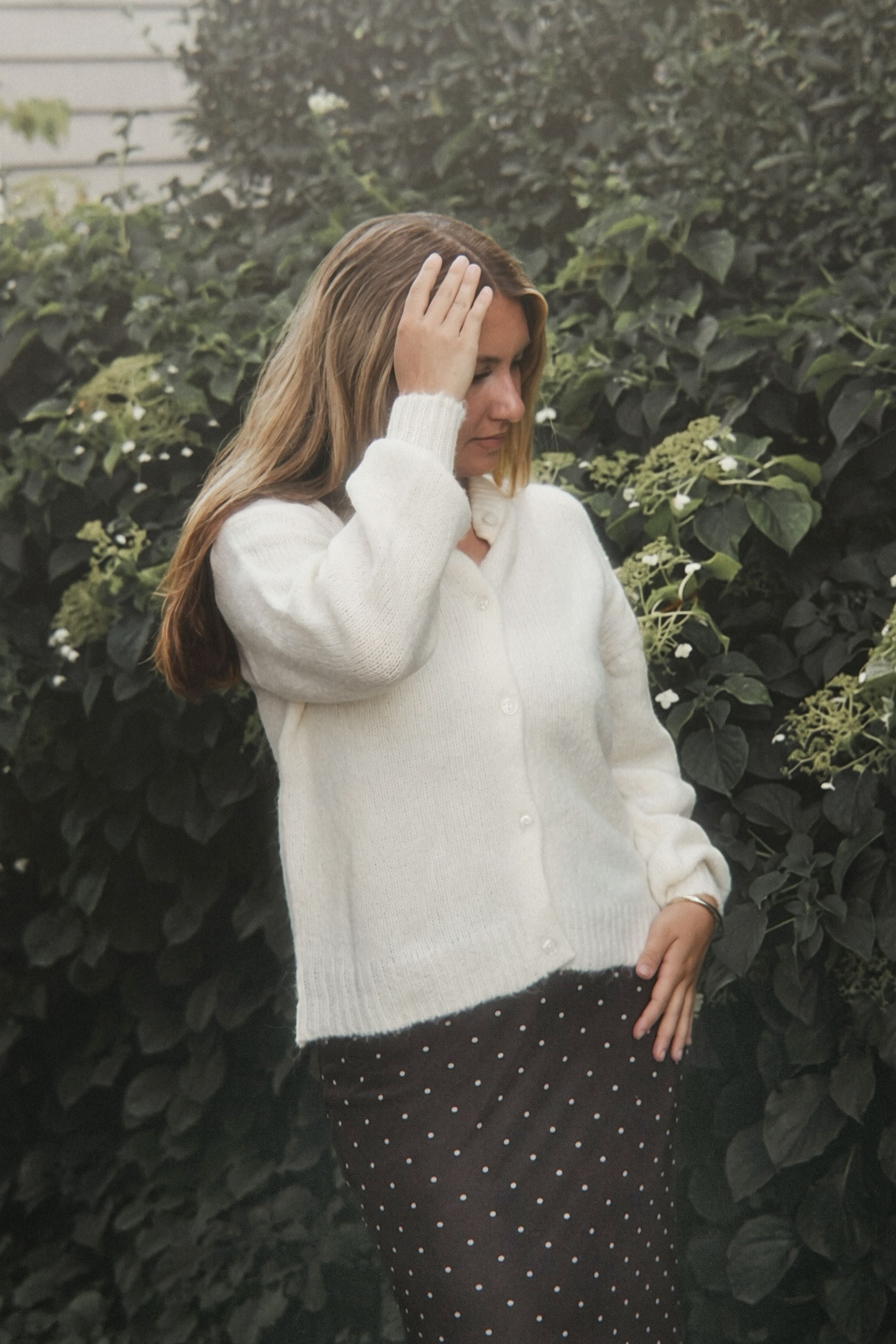 MARGOT ALPACA BLEND CARDIGAN- BIRCH