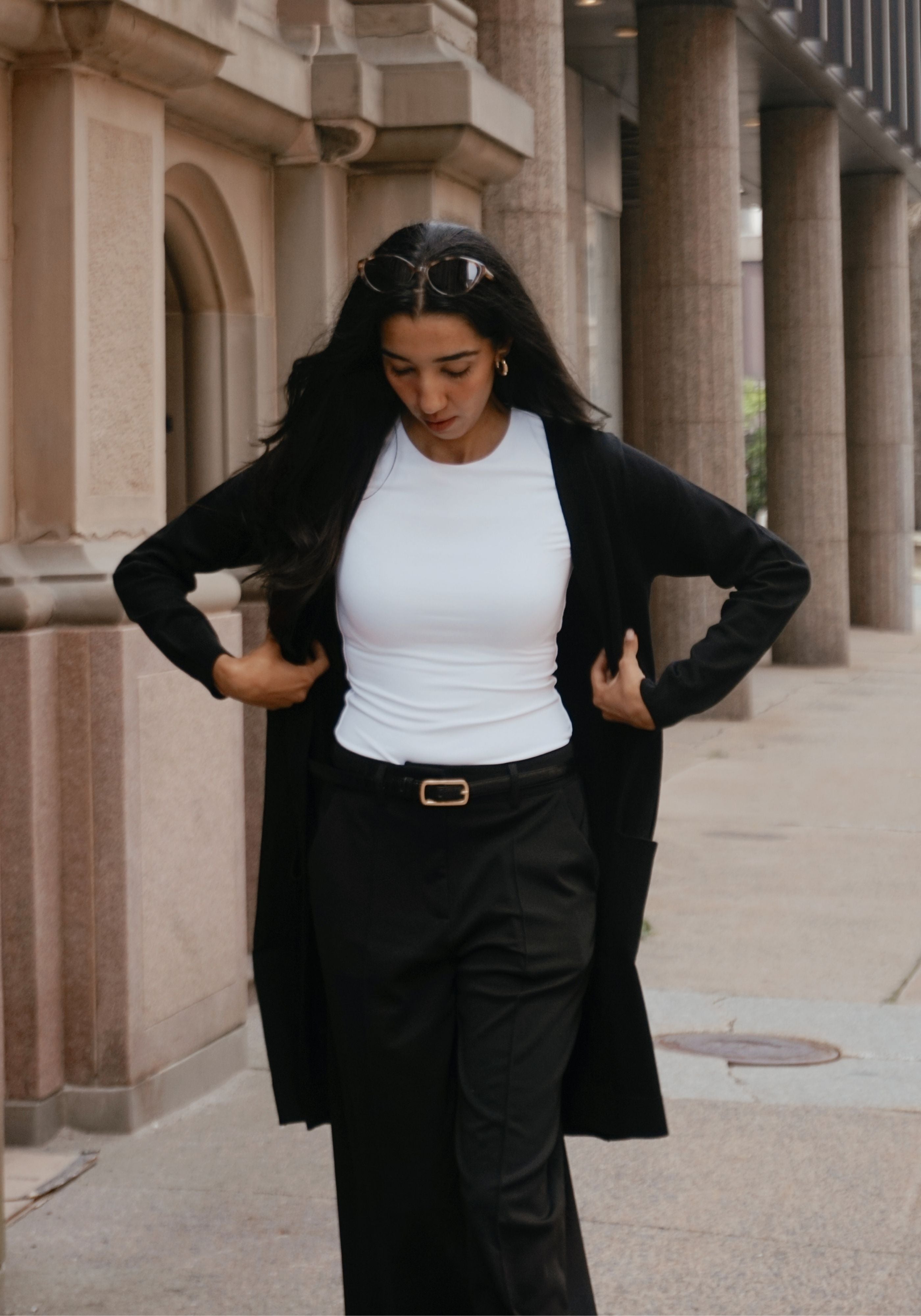 CLASSIC CONTOUR TEE- WHITE