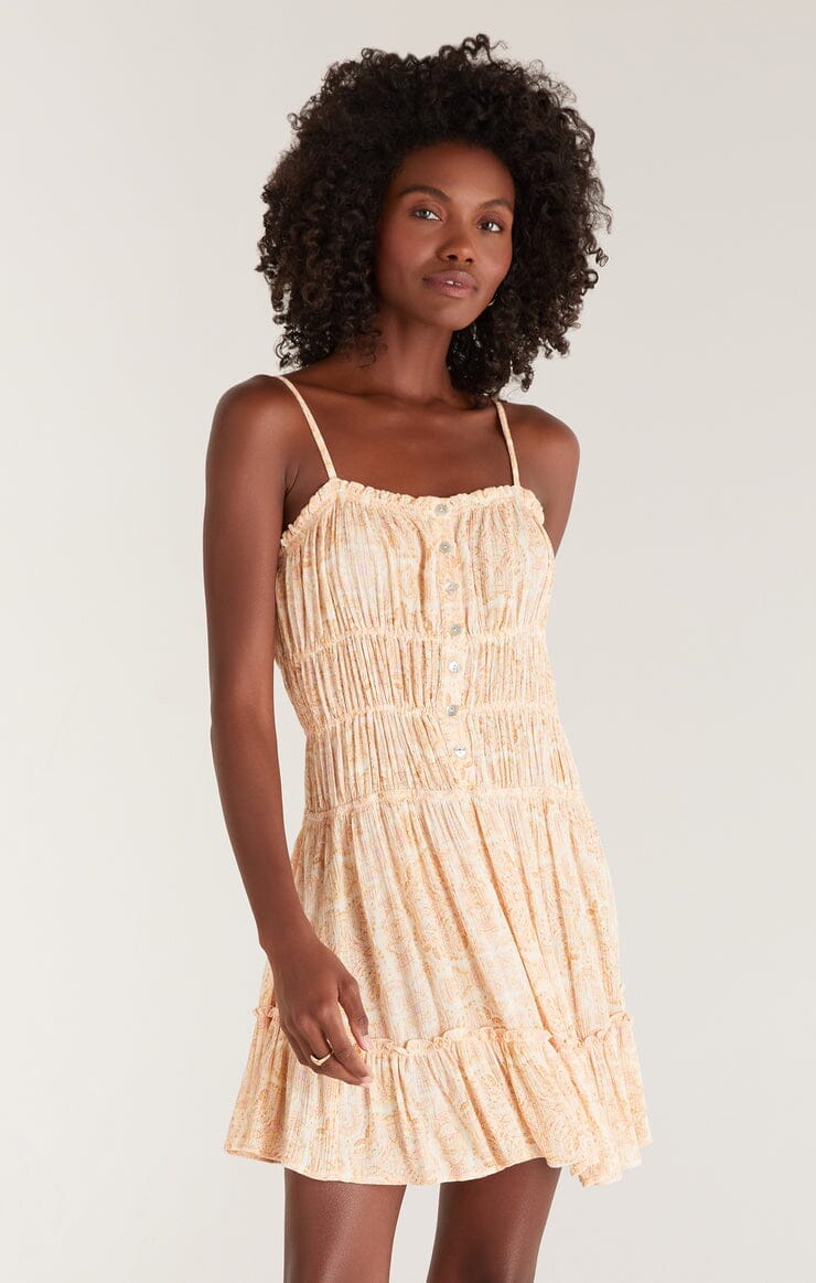 ANABELLA MEDALLION MINI DRESS