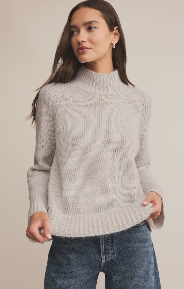 EMERGE FUNNEL NECK SWEATER, z supply