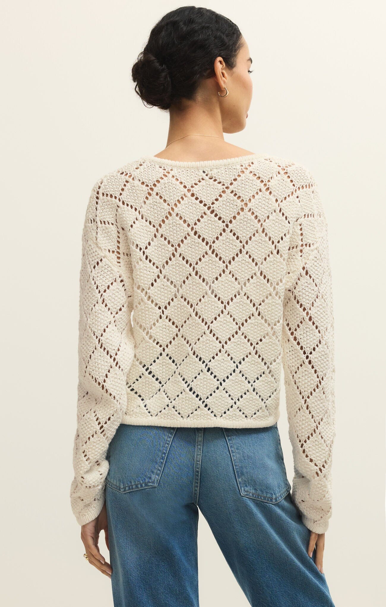 HULLEN CROCHET CLOUD SWEATER Sweater z supply