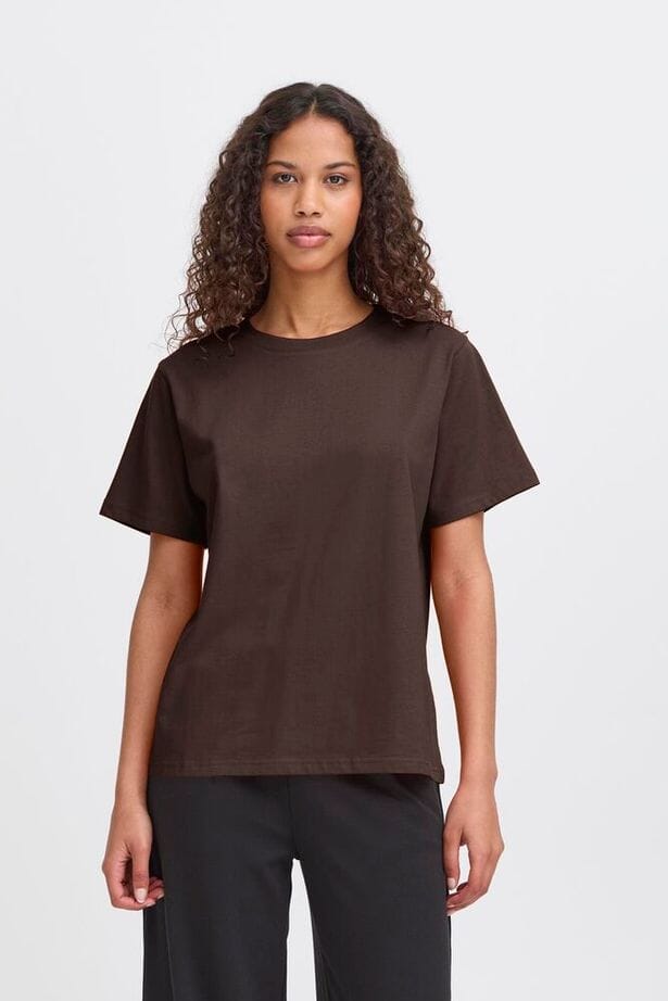 PALMER COFFEE LOOSE TSHIRT, ICHI