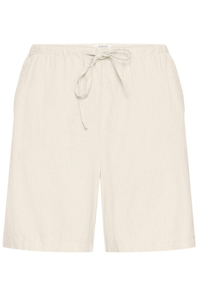 LINEN BLEND SHORT (NATURAL) short B YOUNG