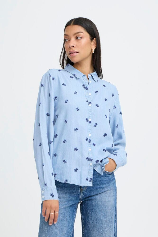 BOHO EMBROIDERED SHIRT Top B YOUNG