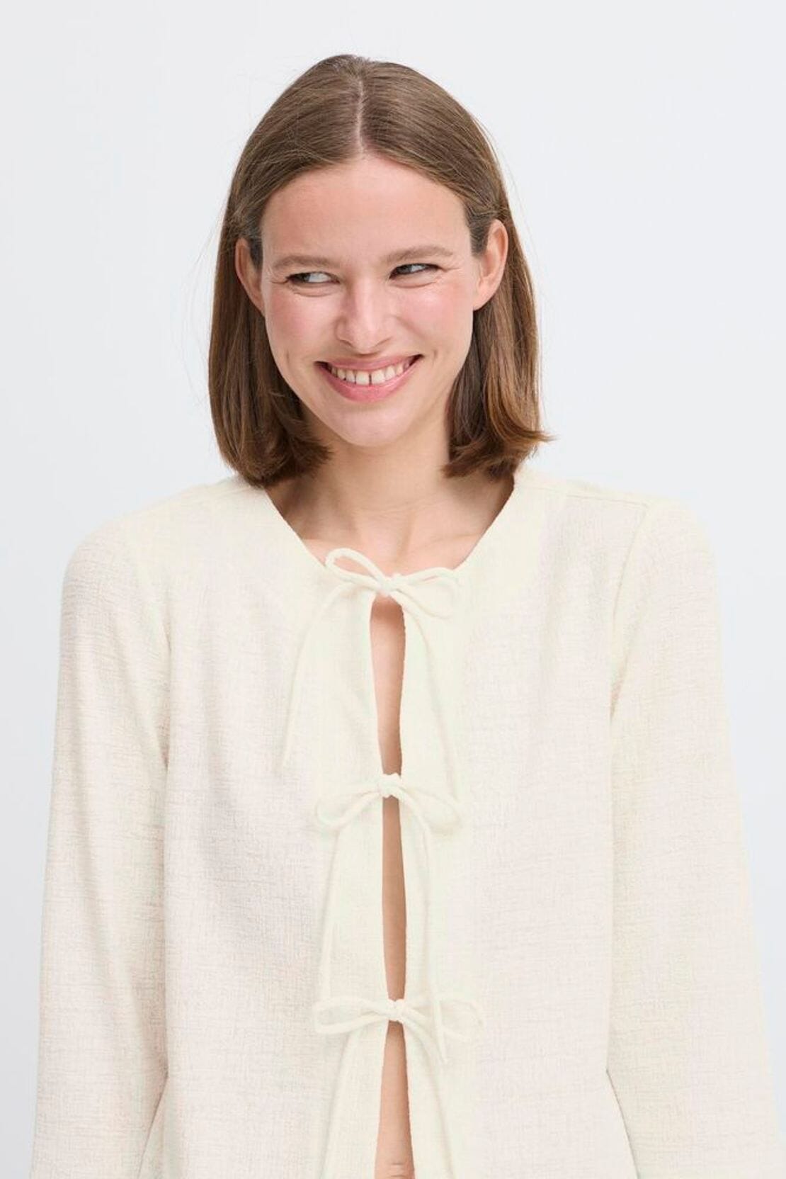 tie detail blouse