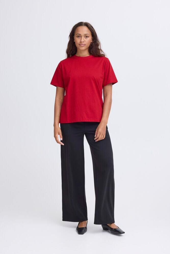 relaxed cotton tee, ICHI
