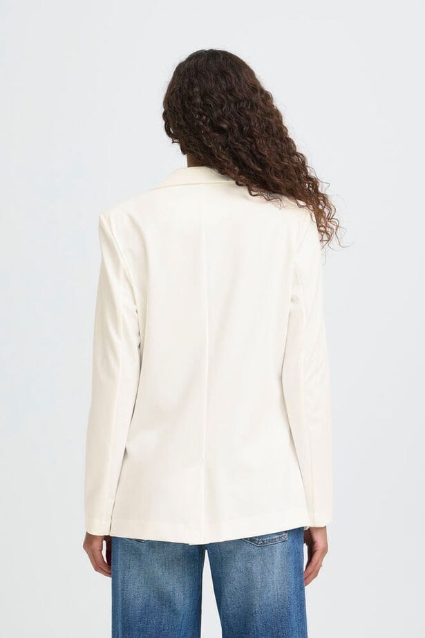 white office blazer women, tailored white blazer outfit
