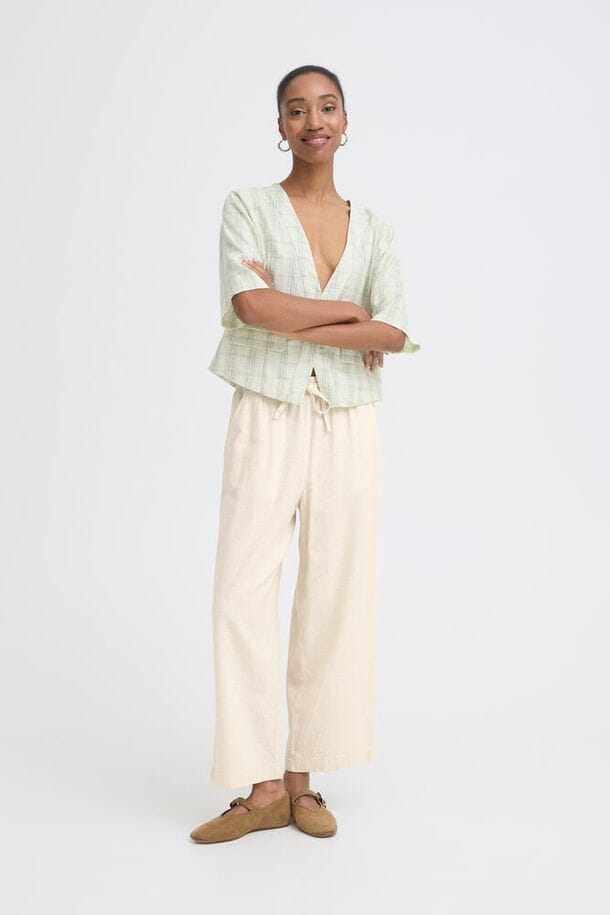 relaxed fit linen pants women, elastic waist linen pants women, drawstring linen pants cream, minimalist summer pants women, vacation linen pants women, casual linen trousers women cream
