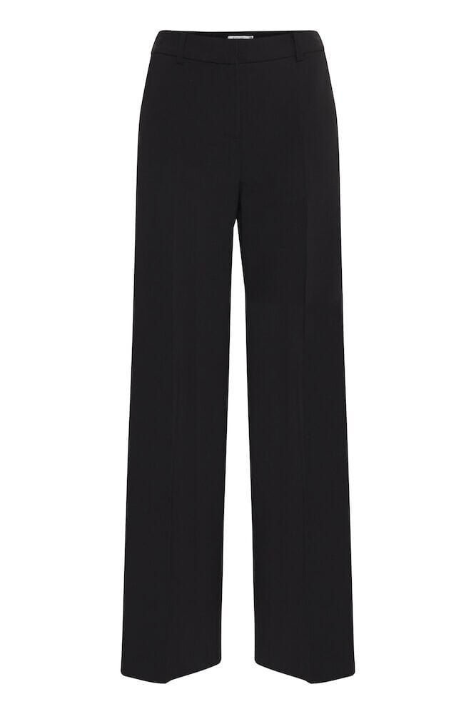 chic black workwear pants
