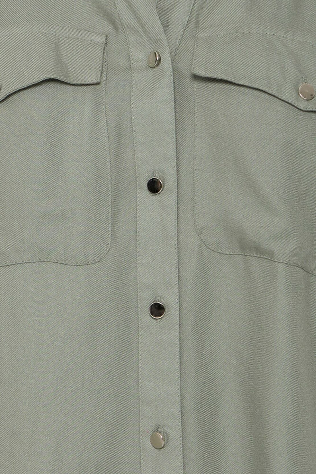 SHORT SLEEVE BUTTON FRONT SHIRT Top B YOUNG