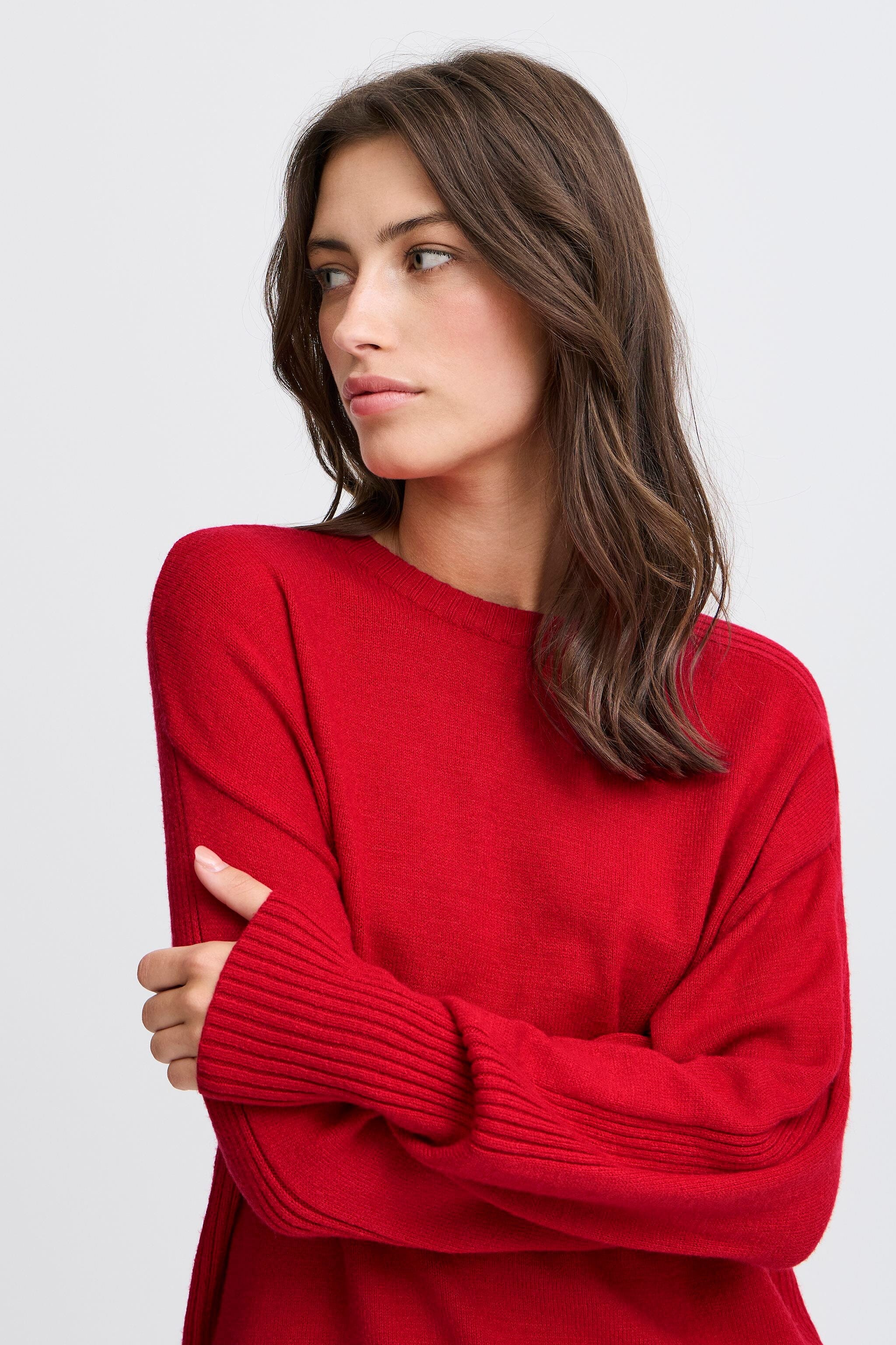 CHERRY OVERSIZED CREWNECK SWEATER Sweater B YOUNG