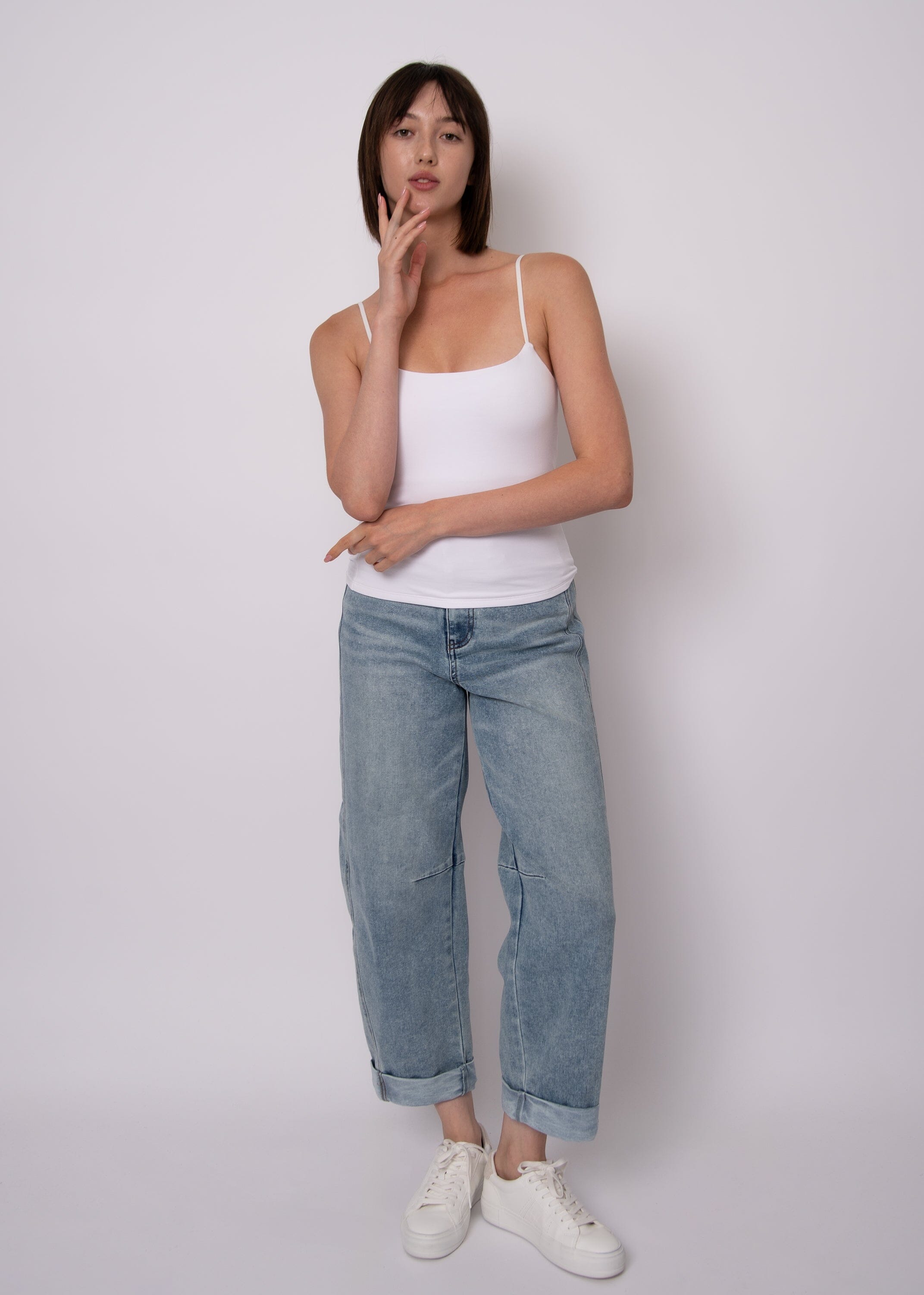 layering tank top with built in bra, everyday white tank women cotton, minimalist white camisole women, comfortable support tank top women, basic white cami women, shelf bra tank top women cotton