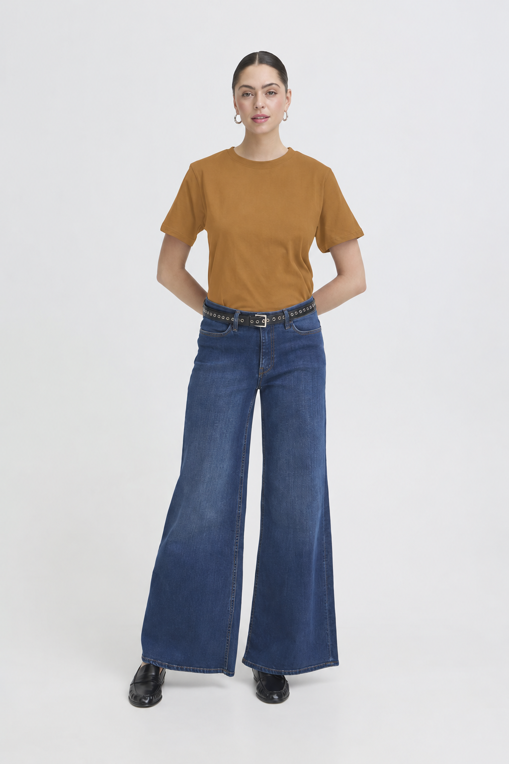 PALMER LOOSE TSHIRT (CAMEL)