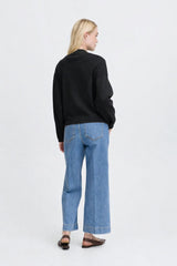 BLACK SHORT CARDIGAN