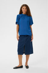 versatile women blouse, soft sleeve blouse women