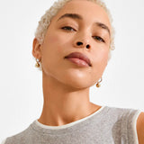 lightweight gold hoops, women gold jewelry, casual gold earrings, timeless hoop earrings, gold drop hoop earrings
