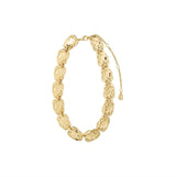 bold gold accessories, modern gold statement piece
