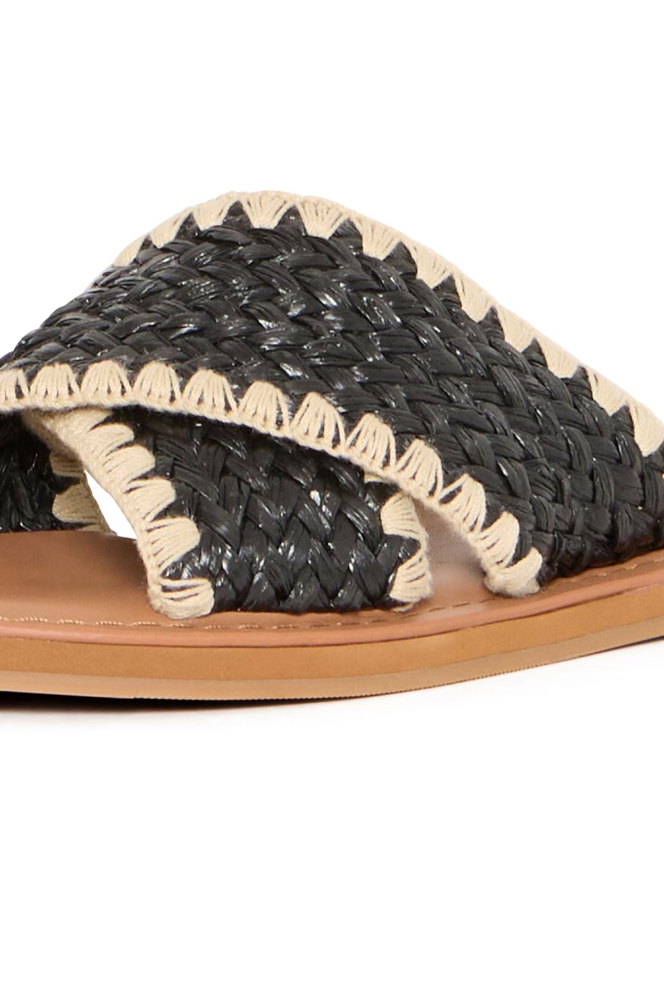 TEXTILE BRAIDED SLIDES Accessories ICHI 