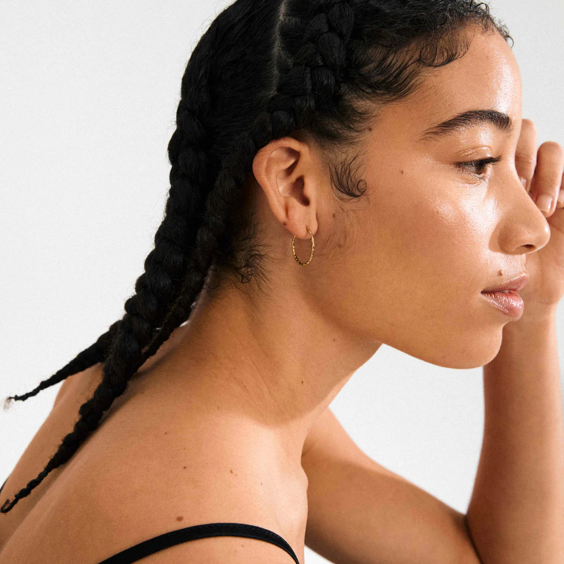 organic gold jewelry