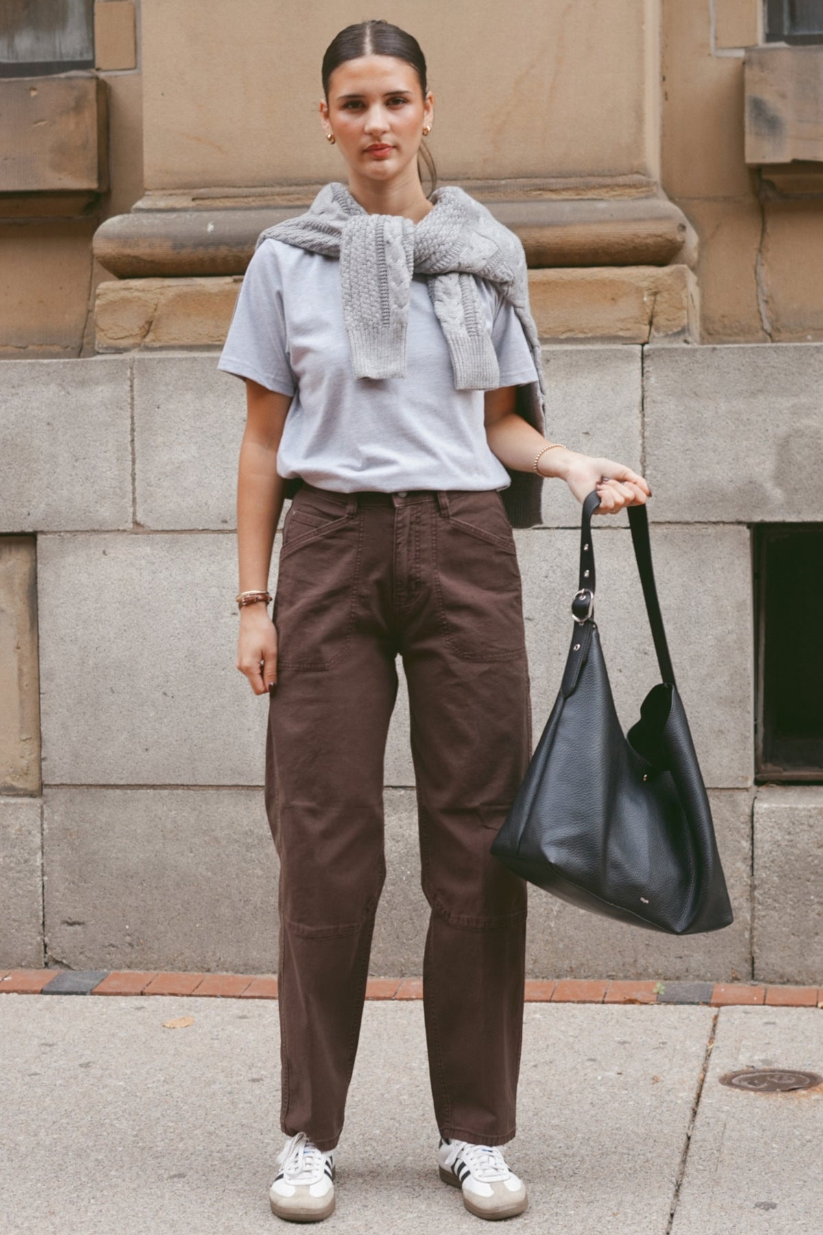 Espresso Stretch Canvas Utility Pant