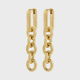 PHASE GOLD EARRINGS PILGRIM 