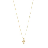 delicate gold chain, small gold pendant