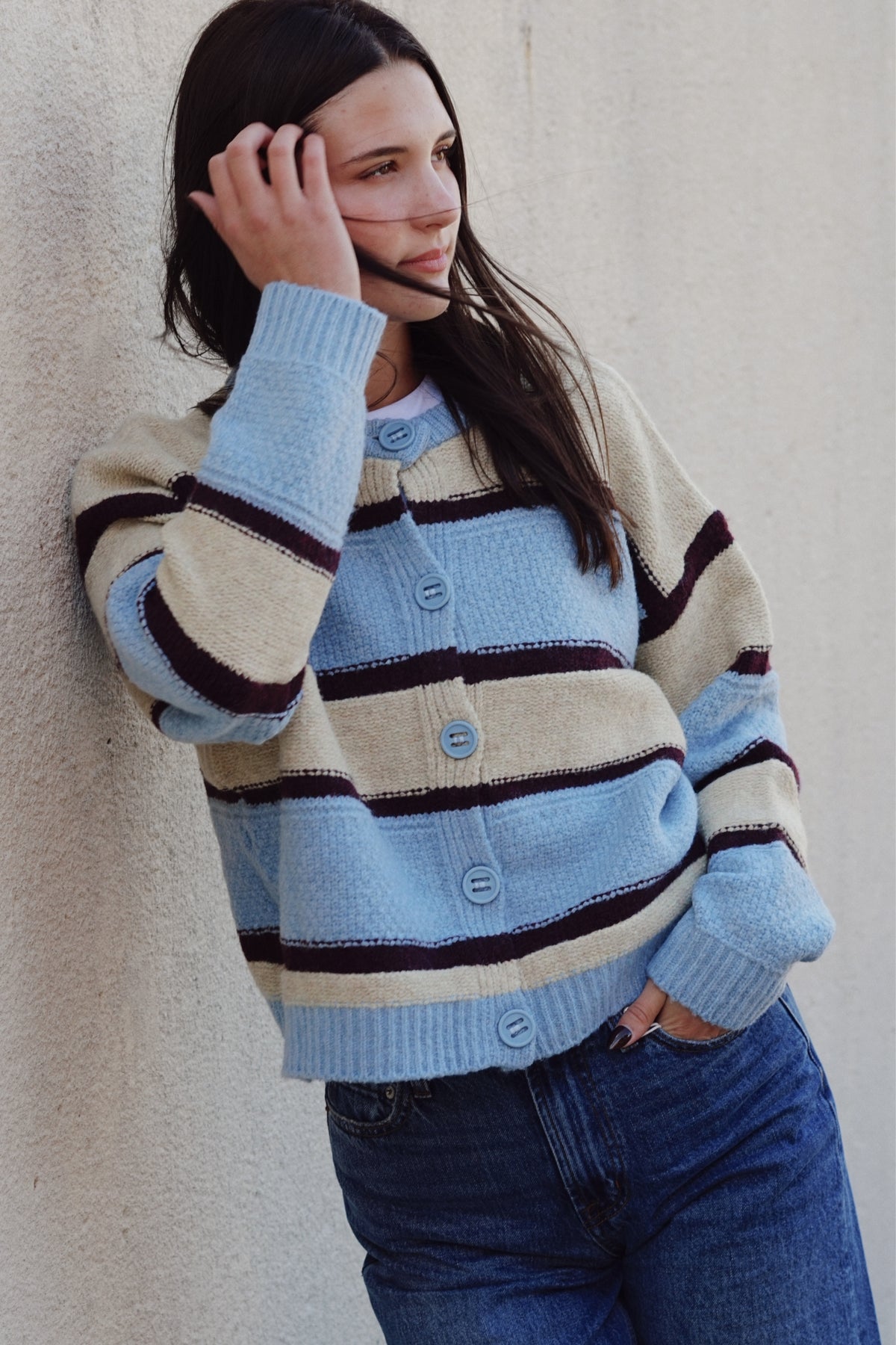 Rivington Stripe Cardigan